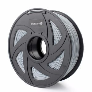 Filament d'imprimante 3D ABS de livraison gratuite 175mm 1KG (220LBS) plastique de filament d'impression 3D pour imprimante 3D couleur argent Faqqx