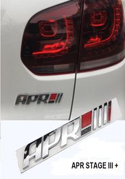 ABS APR Stage III + Badge d'autocollante d'emblème d'emblème pour A4 Q5 Pors Golf 6 7 GTI SCIROCCO R20 Car Styling5102270