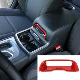 ABS Armsteun Doos Schakelaar Cover Trim Bezel Voor Dodge Charger 11 Interieur Accessoires Red203f