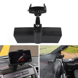 Support de téléphone universel ABS noir à 360 degrés pour voiture, pour Ford F150 2015, accessoires d'intérieur de voiture 251L