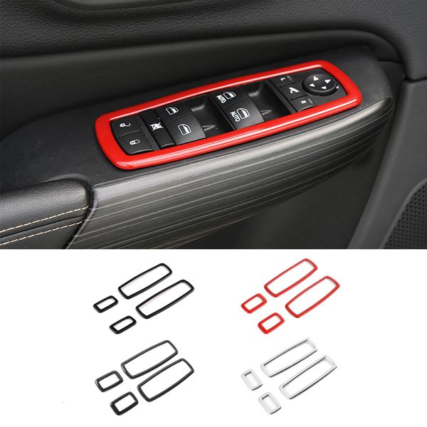 Couvercle de cadre décoratif pour boutons de porte de voiture ABS, accessoires extérieurs automobiles de haute qualité pour Grand Cherokee 2014 – 2016