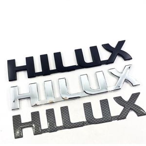 ABS Chrome Logo Brief Auto Auto Kofferbak Decoratieve Embleem Sticker Badge Decal Vervanging Voor Toyota HILUX2611