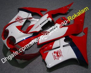 Carénages ABS pour Honda CBR 250 R CBR250R MC19 1988 1989 88 89 CBR250 CBR250R 250RR Rouge Blanc Carénage de moto Moulage par injection