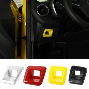 Cubierta de decoración embellecedora de ajuste de altura de faro ABS para Chevrolet Camaro 2017 accesorios interiores de coche de alta calidad