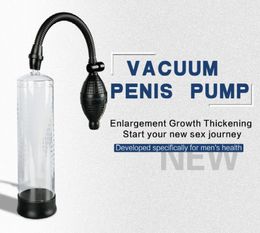 ABS Tube Canwin Men Products pour adultes pénis enracineur Pump Pump Sex Toy pour mâle pour adultes Sexe pénis améliore l'amarring3036692