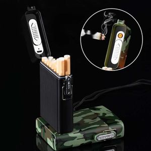 ABS ABS Imperpose Cigarrate Bierse ACCESSOIRES SUMEUX ACCESSORIES DE CIGRACKET CADER POUR MEN CIGRACK BOX LIGHTERS ELECTRICS USB