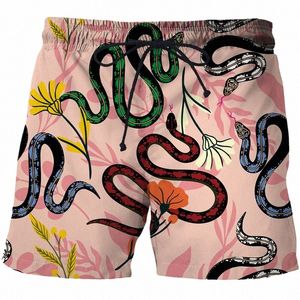 Abstract Animal Leopard Series 2022 Été surdimensionné Shorts pour hommes unisexe décontracté impression 3D pantalons de survêtement nouvelle plage vêtements courts y1SP #