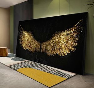 Peintures sur toile abstraites Art mural ailes d'ange toile affiches d'art et impressions images d'ailes pour salon décor à la maison Cuadros3641556