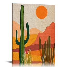 Résumé Desert Succulent Wall Art imprimés