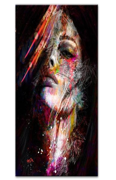 Peintures murales d'art Graffiti abstrait, impression sur toile Pop Art, impressions sur toile modernes pour filles, décoration murale de salon 5077468