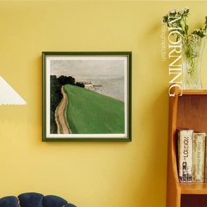 Canvas personnalisée Impression du style luxueux léger moderne peinture à l'huile peinture à l'huile décoration de maison de haute qualité peinture avec cadre