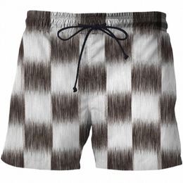 Patrón abstracto Serie Verano Pantalones cortos masculinos de gran tamaño Unisex Pantalones de chándal casuales Ropa para hombres Impresión 3D Playa Corta Nuevo 2022 Mujeres C1jN #