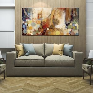 Abstract Stilleven Canvas Kunst Drijvend Iv Schilderij Handgemaakte Cafe Bar Modern Decor