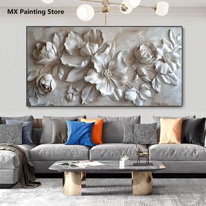 Abstract textuur bloemen Wall Art Home Decoratief, moderne canvas print flora -poster, foto's, woonkamer decor schilderen, geen ingelijste