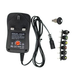 AC 110-240V DC 5V 6V 8V 9V 10V 12V 2A Universal Power Adapter Supply Charger Adapter EU US AU UK Instelbare stroomadapter