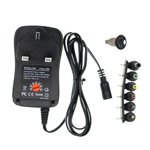 AC 110-240V DC 5V 6V 8V 9V 10V 12V 2A Universal Power Adapter Supply Charger Adapter EU US AU UK Instelbare stroomadapter