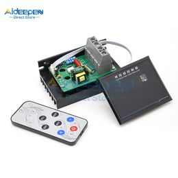 AC 220V 6KW 6000W SMART LCD Digitale display SCR Voltage Regulator Snelheidsregelaar Dimmer Thermostat Thyristor Controller