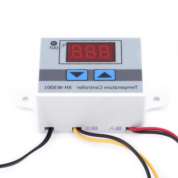 Freeshipping AC 220V Thermostat numérique Thermostat numérique Contrôle Contrôleur de température Interrupteur avec sonde Nouvelle arrivée Cfguw