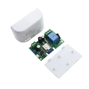 AC 220V Tuya Smart WiFi Switch Module 1ch AC / DC 5V 12V 24V 32V App Remote Control Jog Jog Auto-verbure du relais pour Alexa Google Home