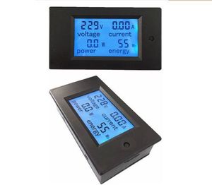 AC 80-260V LCD Digital 100A Tension Watt Mémètre AMMETER Voltmètre 110V 220V PZEM-061