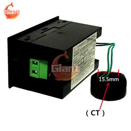 AC 80-300V Voltmètre numérique AMMETER WATTMETER Tension Courant KWh Power Energy Metter Tester Detecteur 100A HD LED Affichage CT