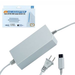 AC-adapters Wall Charger 100-240V Home Wall Power Supply EU US Plug voor Nintendo Wii Console Adapter met retailbox