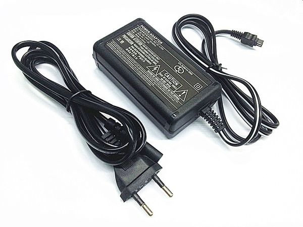 Adaptador de cargador de batería AC/DC para videocámara Sony AC-L25 A AC-L25B AC-L25C