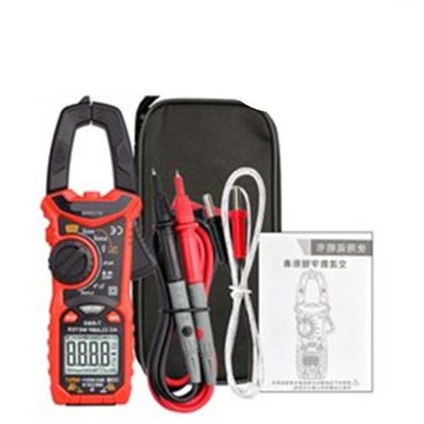 AC DC Digital Clamp Meter Multímetro Pinza Amperimetrica True RMS Capacitancia de alta precisión NCV Ohm Hz Probador Vthji