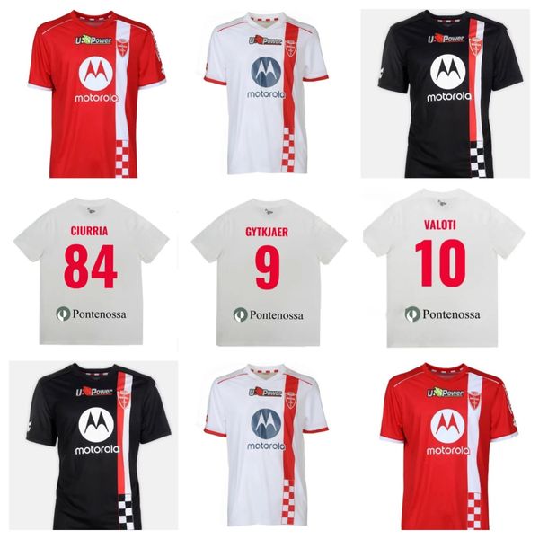 AC Monza maillots de football 2023 24 GYTKJAER VALOTI SENSI camisetas de futbol CAPRARI MOTA CIURRIA maison rouge blanc 2023 24 chemises de football hommes uniformes