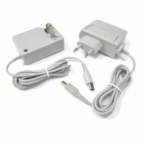 Adaptador/cargador de energía CA para pared del hogar, cargador de batería de viaje, Cable de alimentación, enchufe europeo y estadounidense para Nintendo NDSi 3DS 3DSXL LL Dsi