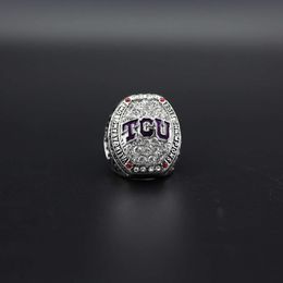 AC20 Band Rings 2016 TCU Horned Frogs University Alamo Bowl Football Championship Ring New 4LBA