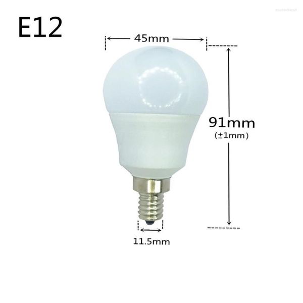 Ampoule LED AC6.3V AC6V E12 5V DC5v, alimentation USB DC 4.5V 6V AC5V 6.3V, variable