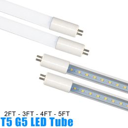 AC85-265V Input G5 T5 LED-buis Lichtlamp Fluorescent LED-lamp G5 SMD2835 T5 Hoge fel gemakkelijk installatie Nieuwe aankomst Usalight