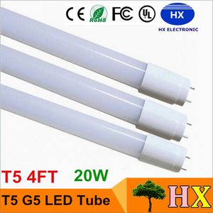 ac85265v entrée t5 led tube lumière lampe lumière led fluorescente g5 1 2m 1200mm 4ft smd2835 120led 20w 2400lm t5 haute luminosité