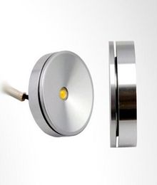 AC85265V 3W CHAUD CHARD BLANC MINI SIGHNE 38 mm Dimmable LED Armoire légère Puck Lampe Coucheur Coucheur How-Spot Lamp8727120