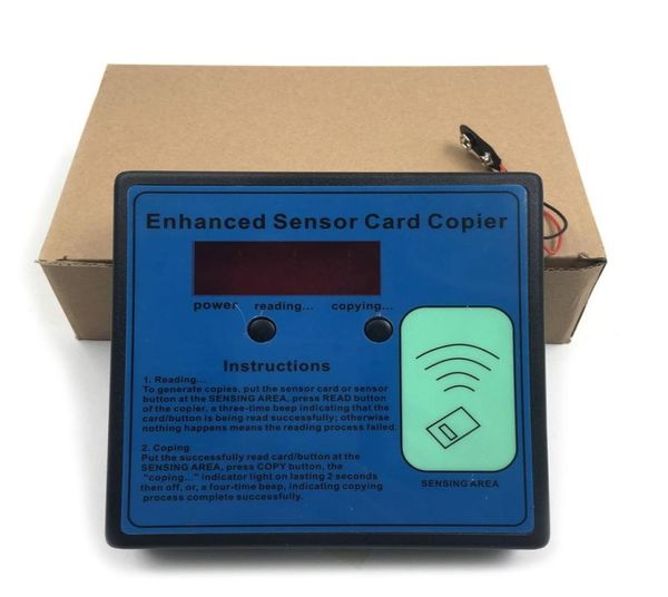 Acartoolservice 1 unidad 125135khz RFID ID EM lector de tarjetas fotocopiadora remota Sensor mejorado fotocopiadora de tarjetas nueva copia de identificación duplicadora 4771498