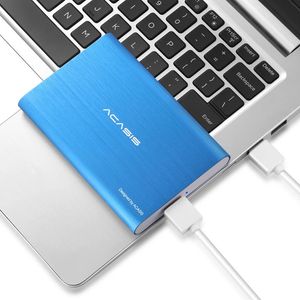 ACASIS 2.5 Portable Externe harde schijf 1T500GB2T USB3.0 Opslagapparaten HDD Mobile Hard Disk voor Desktop Laptop 320GB 240415