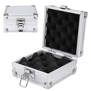 accesorios Kit de tatuaje Bolsa de transporte Caja Caja de almacenamiento Caja de ametralladora de tatuaje Soporte organizador Caja de aleación de aluminio Caja de pistola de tatuaje Kit de suministros