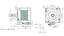 Accesorios Para Fresadora CNC NEMA34 86, MOTOR PASO A PASO DE 156MM, 6A, 12N.M, 34HS15660, 14MM, PARA IMPRESORA 3D CNC