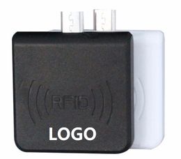 Toegangscontrole Kaartlezer Mini Size USB IC RFID-kaarten Schrijver voor Android Mobiele Telefoon Micro USB 13.56 MHz Kaartlezer Accpet Prinitng