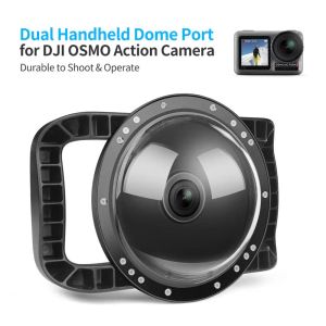 Accessoires 1.97'''dome Port 45m Waterdichte behuizing Duikmasker voor DJI Osmo Action Camera Dome Cover Lens Accessoires