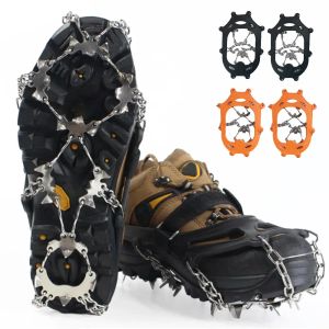 Accessoires 1 paire de crampons à glace Crampons d'alpinisme légers à 24 dents avec sac de transport Crampons à glace pour randonnée, escalade, jogging sur neige et glace