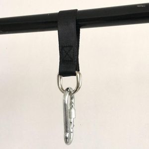 Accessoires 1 stuks multifunctionele haakring hangende horizontale bar lanyard riemen pull-ups touw fitness apparatuur sportschool