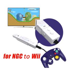 Accessoires 1 Définir l'adaptateur de convertisseur pour GameCube NGC vers l'adaptateur Wii Contrôleur Poignée de jeu Remplacements Accessoire