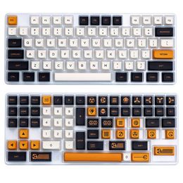 Accessoires 1 Set Virtual War Thema Keycap Voor MX Switch Mechanisch Toetsenbord PBT 5 Zijden Dye Subbed Keycaps XDA Profiel Key Caps