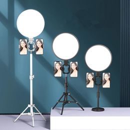 Accessoires 10 "26 cm Led Selfie Ringlicht Fotografie Videolicht Ringlicht Telefoonstandaard Statief Invullicht Dimbare Lamp Trepied Streaming