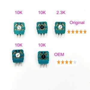 Accessoires 100pcs OEM d'origine pour PS4 PS5 Slim Pro Controller Potentiomètre Potentiomètre 3D Boutons latéraux analogiques pour Xbox One Series S X