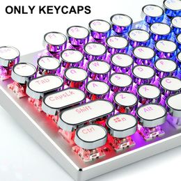 Accessoires 104 toetsen Punk KeyCaps Plating Key Cap voor Cherry MX Mechanisch toetsenbord Deksel Design High Quality PBT Materiaal KeyCaps