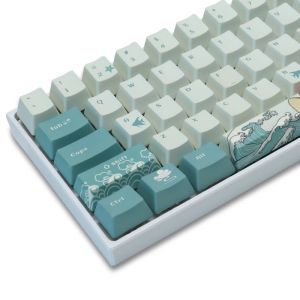 Accessoires 108 Coral Sea KeyCaps OEM PBT KeyCap Dyesub voor GK61 /Ducky /Womier Cherry MX Kailh Switch Key Caps Gaming Mechanical Toetsenbord