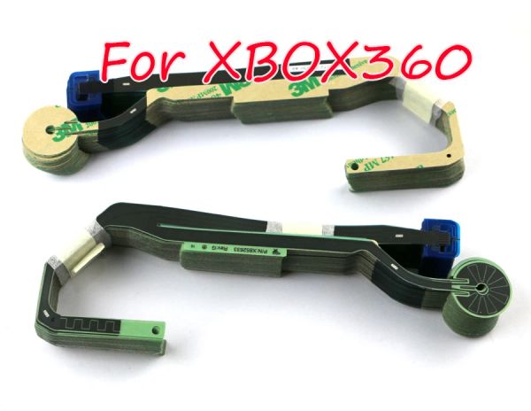 Accessoires 10pcs pour Xbox 360 pour Xbox360 Slim Remplacement de réparation Pièce d'alimentation Bouton Réparation de la pièce Réparation du bouton Interrupteur Flex Cablecteur de câble
